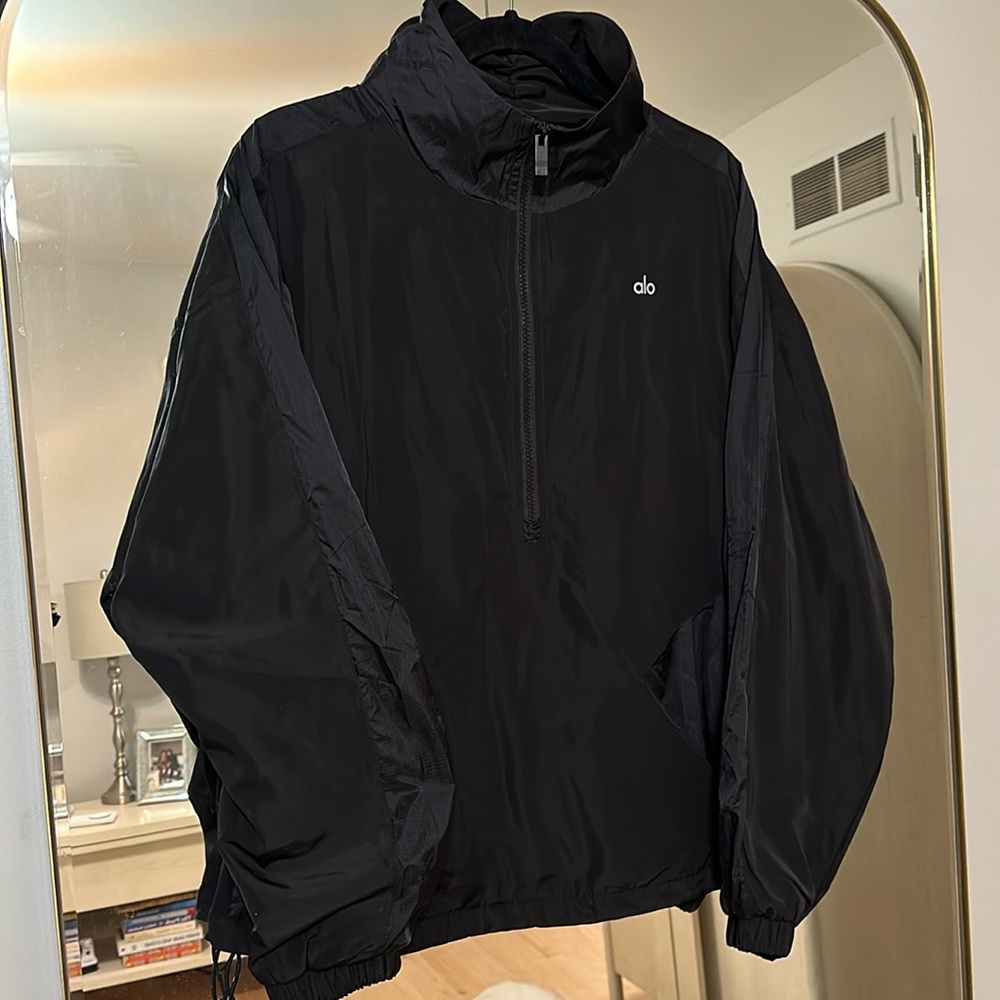 Alo quarter zip wind breaker